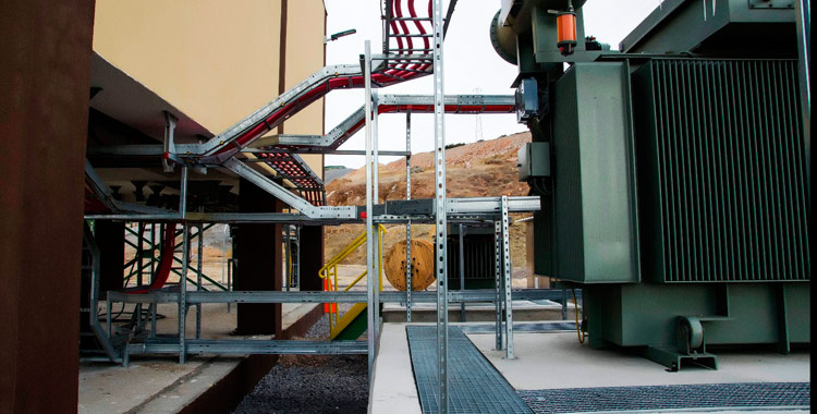 Electrical Rooms, Transformer Substations and Energy Transmission Lines